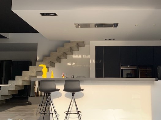 Intérieur d'une villa en 3D